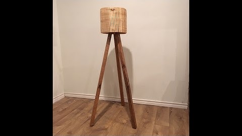 Modern Tripod Lamp | Two 2x4 Challenge | NelsoncraftTX
