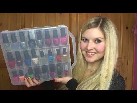 My Nail Polish Storage! 