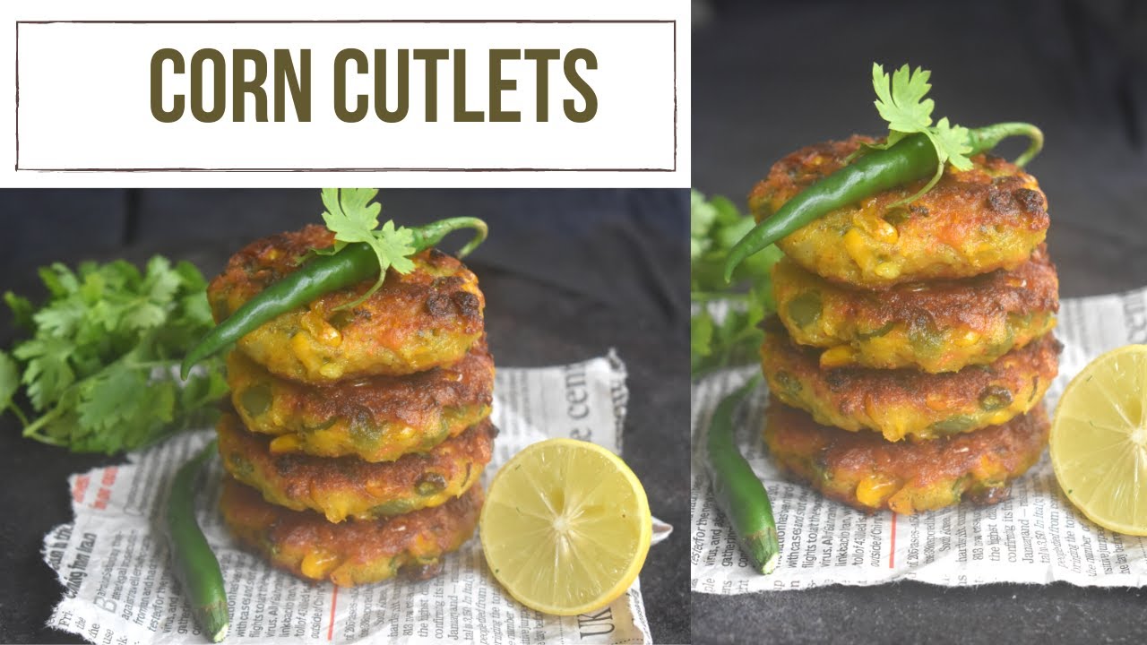 Corn cutlets मक्के के क्रिस्पी कटलेट्स Corn Kabab recipe Healthy