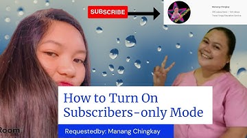 How to Turn on Subscribers-only Mode in Live Comment // Makashi on Tutorial