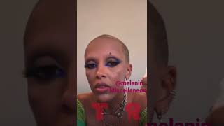 #dojacat shaves her eyebrows and hair ?? #hair #hairstyle #shorts #viral #shortsvideo #viral
