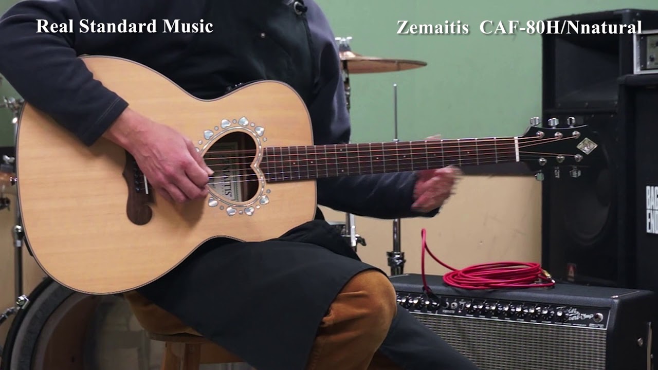 ZEMAITIS CAF-80H/NAT - YouTube