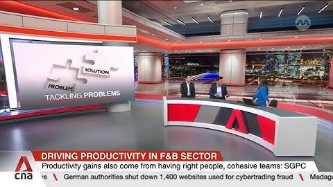 Singapore Productivity Centre and HarriAnns CEOs on improving processes in the F&B sector
