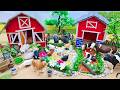 19 Minutes Satisfying With Build Cows Farm Diorama Barn For Cows And Animals Miniature Farm 19 Minutes Satisfying With Build Cows Farm Diorama Barn For Cows And Animals Miniature Farm