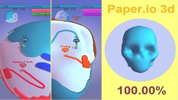 Paper.io 3d Map Control: 100.00%
