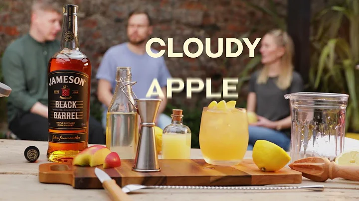 Jameson Whiskey Cocktails |  Cloudy Apple