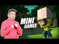 MINECRAFT MINI GAMES & BED WARS | UJJWAL GAMER