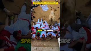 San Fermín Festival 🇪🇸: Run with the Bulls in Pamplona! | Spain’s Wildest Tradition 🐂 #shorts
