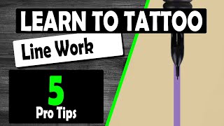 How to Tattoo Lines ✅5 Pro Tips ✅
