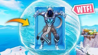 WHAT'S INSIDE THE ICE SPHERE?! | Fortnite Best Moments #115 (Fortnite Funny Fails & WTF Moments)