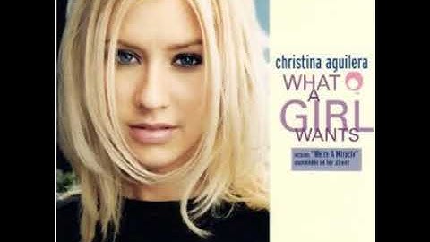 What a Girl Wants Radio Edit version - Radio Edit performance video thumbnail