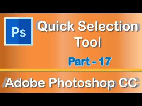 Video: Kaip naudoti greitojo pasirinkimo įrankį „Photoshop CC 2019“? Video: Kaip naudoti greitojo pasirinkimo įrankį „Photoshop CC 2019“?
