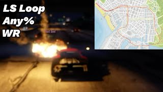 GTA V Los Santos Highway Loop Run 2:56