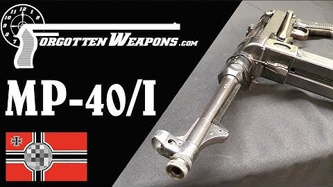 The WW2 Double-Magazine MP40/I