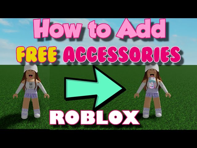 How To Make Roblox Accessories (Get Robux!) 