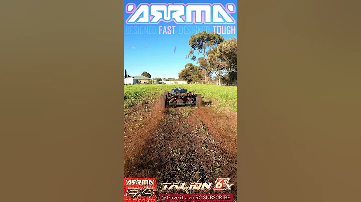 Arrma Talion 6s EXB. FAST RC Car 🏎☁️ #shorts