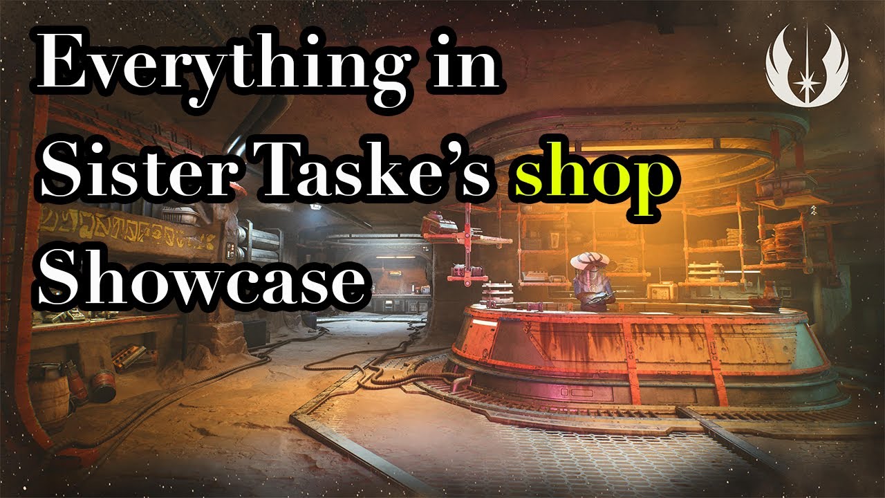 Bemyndigelse tolv faktureres All Sister Taske's Shop Artifacts customization in Star Wars Jedi survivor  - YouTube