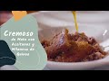 CREMOSO DE MOTE CON ACEITUNAS DE AZAPA Y MILANESA DE QUINOA| Recetas Virginia Demaria