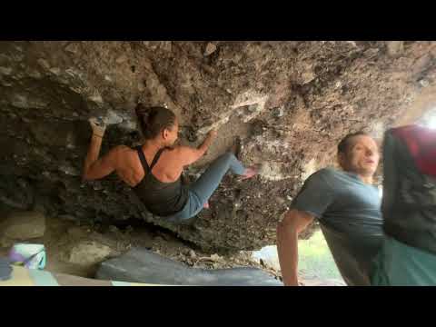 Beta Video for climb Freakshow v12, Lake Tahoe