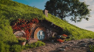 [Blender 4.0] Hobbit House