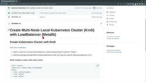 1. Local Kubernetes with KinD and Metallb Setup