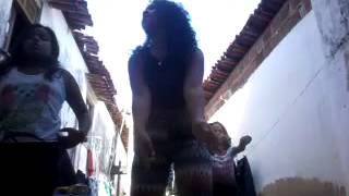 Meninas Dançado Para De Marra