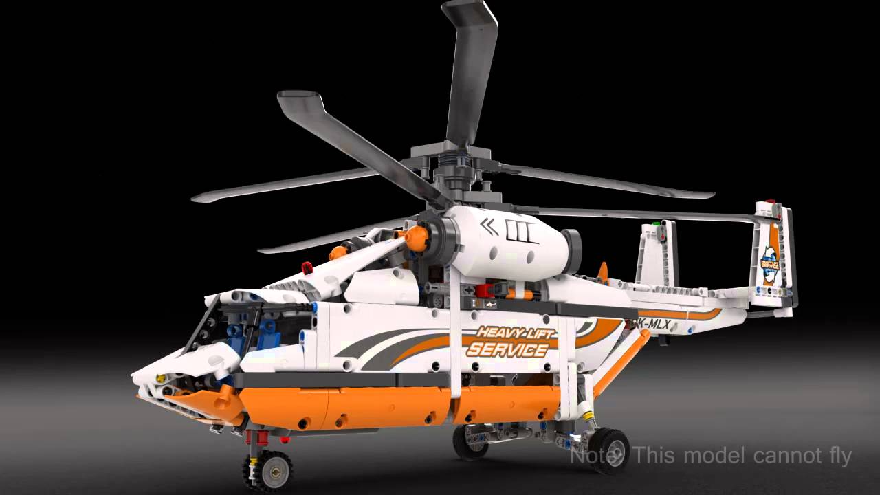 LEGO® Technic - 42052 Heavy lift helicopter - YouTube