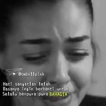 Ketika kesedihan itu ditutupi dgn senyuman😢