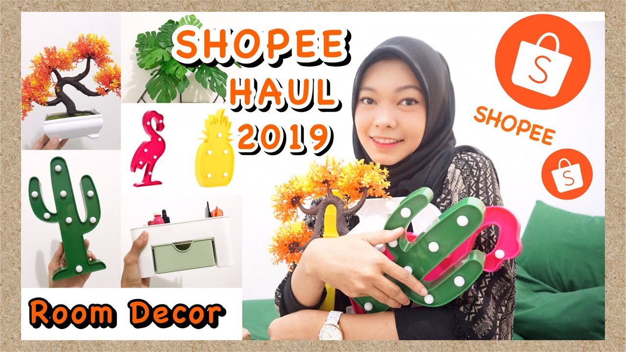 Part1 Shopee Haul Room Decor Home Decor Haul Aesthetic Haul Youtube