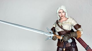 McFarlane Toys The Witcher 3 Wild Hunt Ciri Retrospective Figure Review