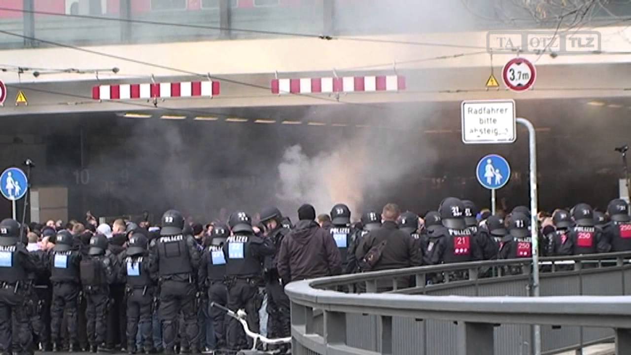 Keine Punkte für Rostocker Hansa- Fans in Erfurt