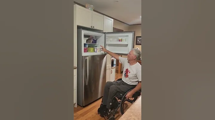 Freezer Accessibility Hack | Wheelchair Accessible Kitchen | Paraplegic #wheelchair  #wheelchairlife