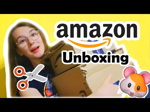 Hamster Amazon Haul 🐹 Pet SHOPPING 🐾🎬 DIY #04