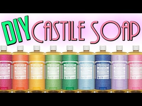 DIY Castile Soap ; How to make Homemade Liquid Castile Soap - UPDATED Ι TaraLee