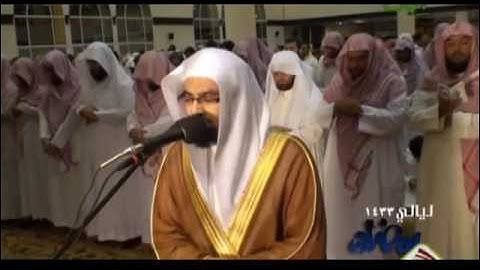 قصة يوسف - تلاوة أبكت الشيخ ناصر القطامي و المصلين 1433 هـ