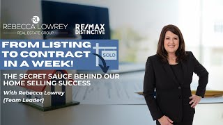 From Listing to Contract in a Week: The Secret Sauce Behind Our Home Selling Success