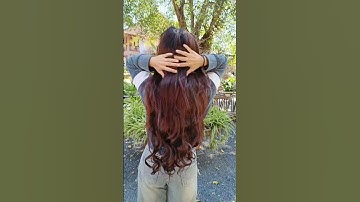 Tóc kẹp phím xoăn lọn dài nhất #hairstyle #tocdai #tockep