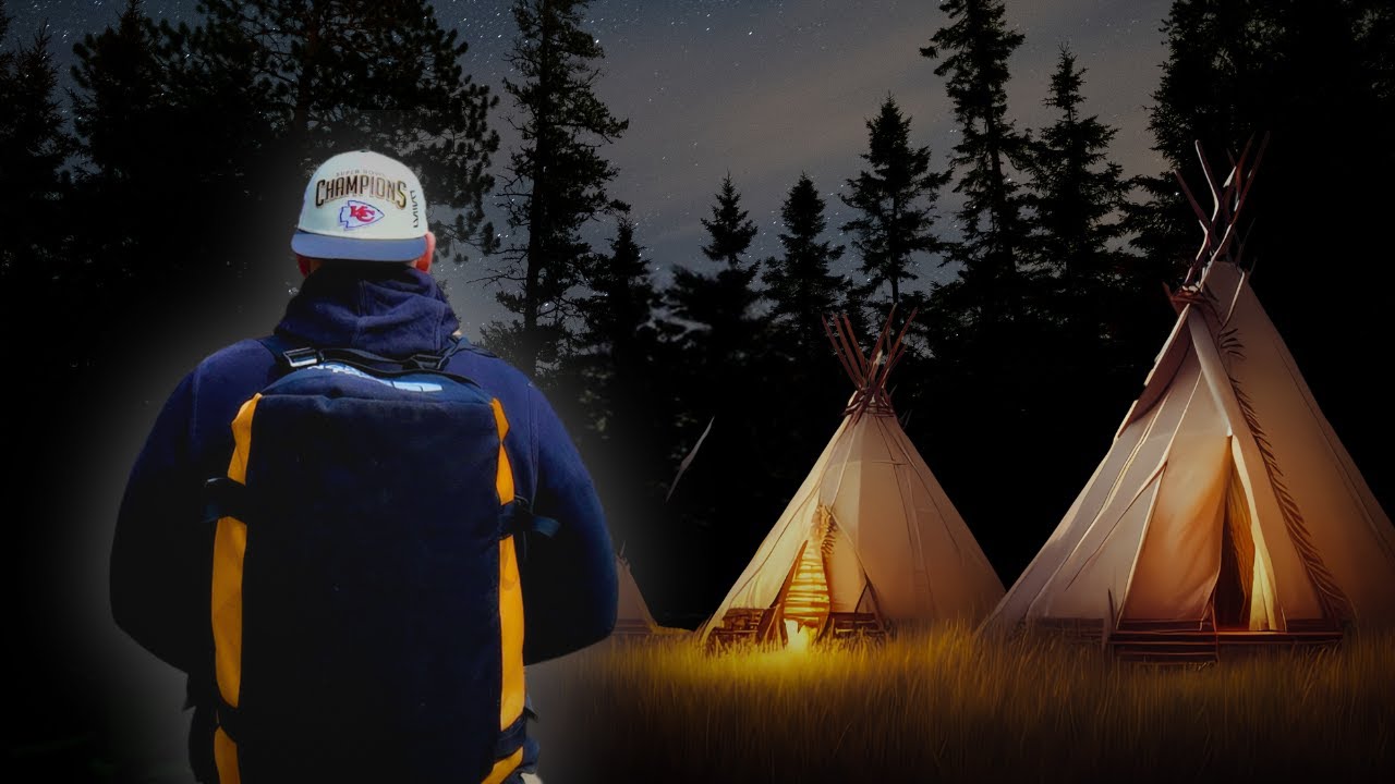 ON DORT DANS UN TIPI A 1H30 DE MONTRÉAL ⛺