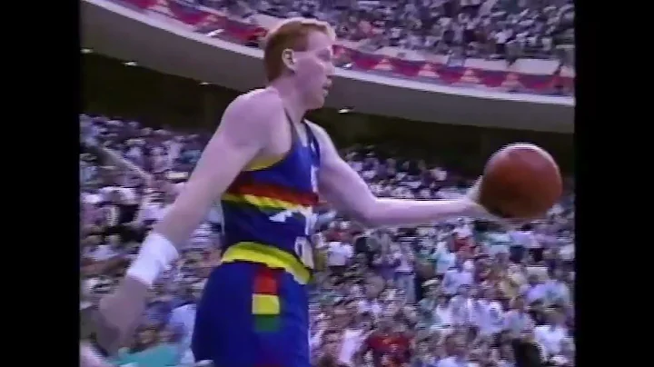 Tim Kempton Commits a Playoff Foul on Rod Strickland (1990)