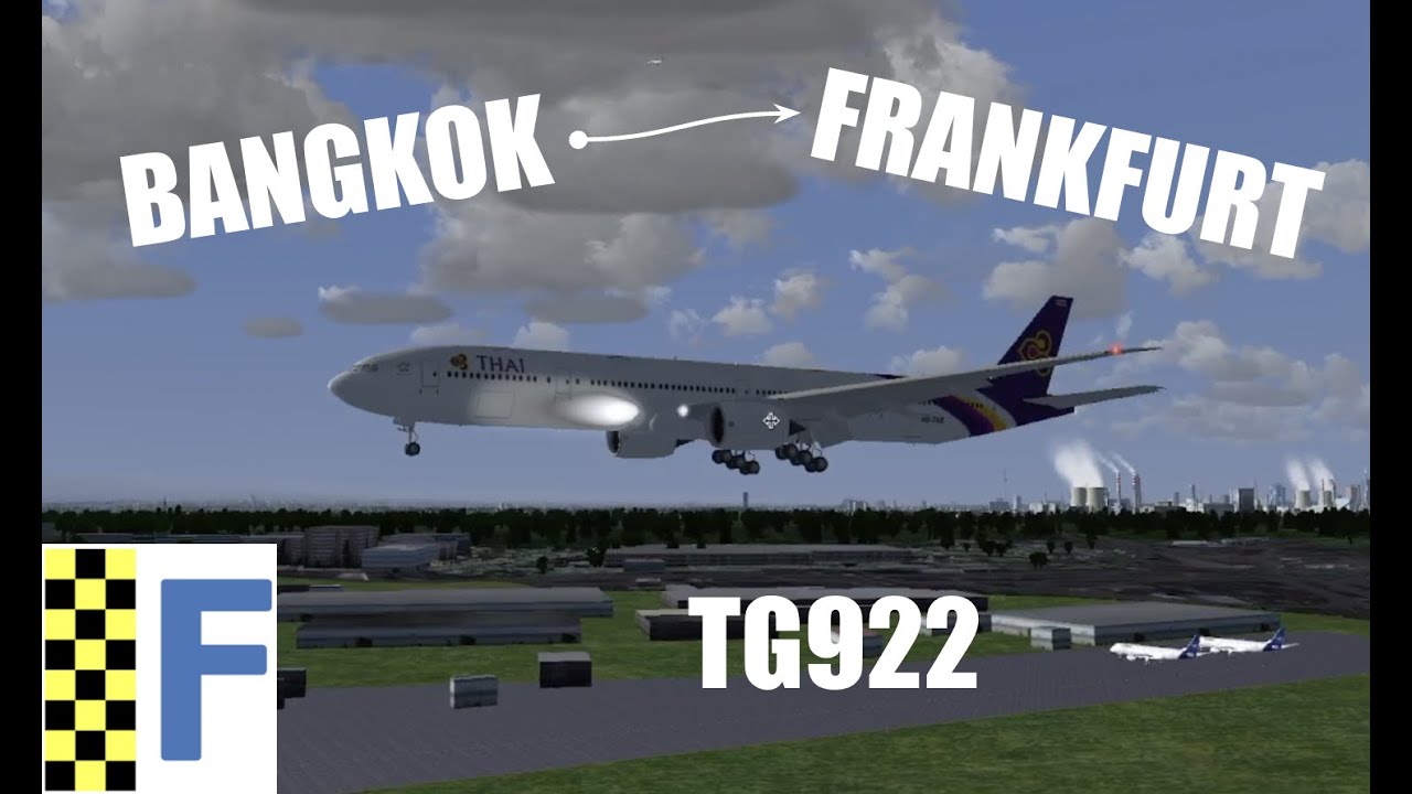 Flug Tg922 Von Bangkok Nach Frankfurt Verfolgen www.youtube.com