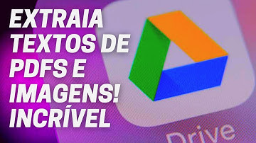 Google Drive - Extrair Texto de Imagem e PDF - Converter pdf em word  Incrível esse Recurso