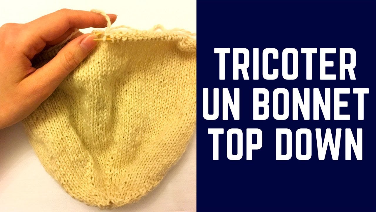 Tricoter un bonnet top down (du haut en bas)