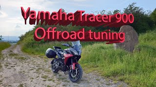 Yamaha Tracer 900 оффроад тюнинг для бездорожья