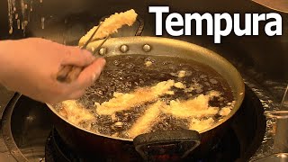 ASMR｜🍤The sound of deep-frying Tempura🍤