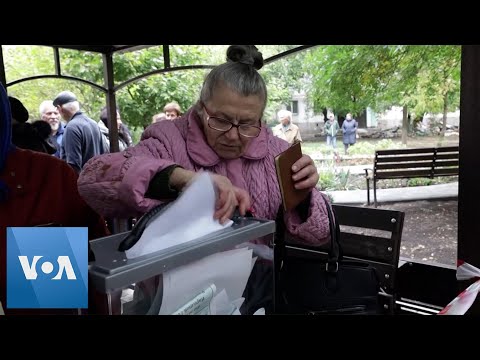 Mariupol Residents Vote in Russia-Led Referendum