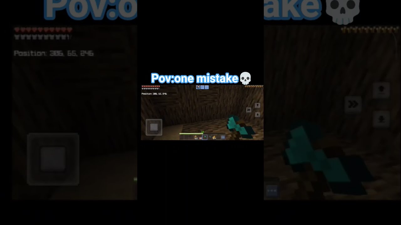 Pov One Mistake Minecraft Short