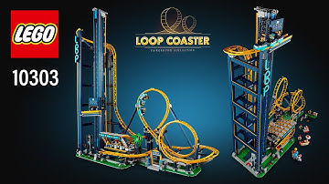 LEGO® Icons™ | Loop Coaster (10303)[3756 pcs] Step-by-Step Building Instructions | Top Brick Builder
