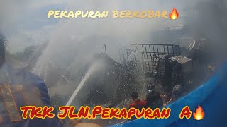 Kebakaran jaya 65 📍Jln.Pekapuran A❗️❗️❗️menghanguskan banyak rumah😱