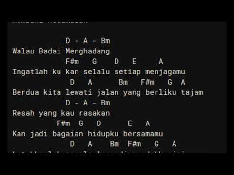 ADA BAND - MASIH (SAHABAT KEKASIHKU) CHORD LIRIK