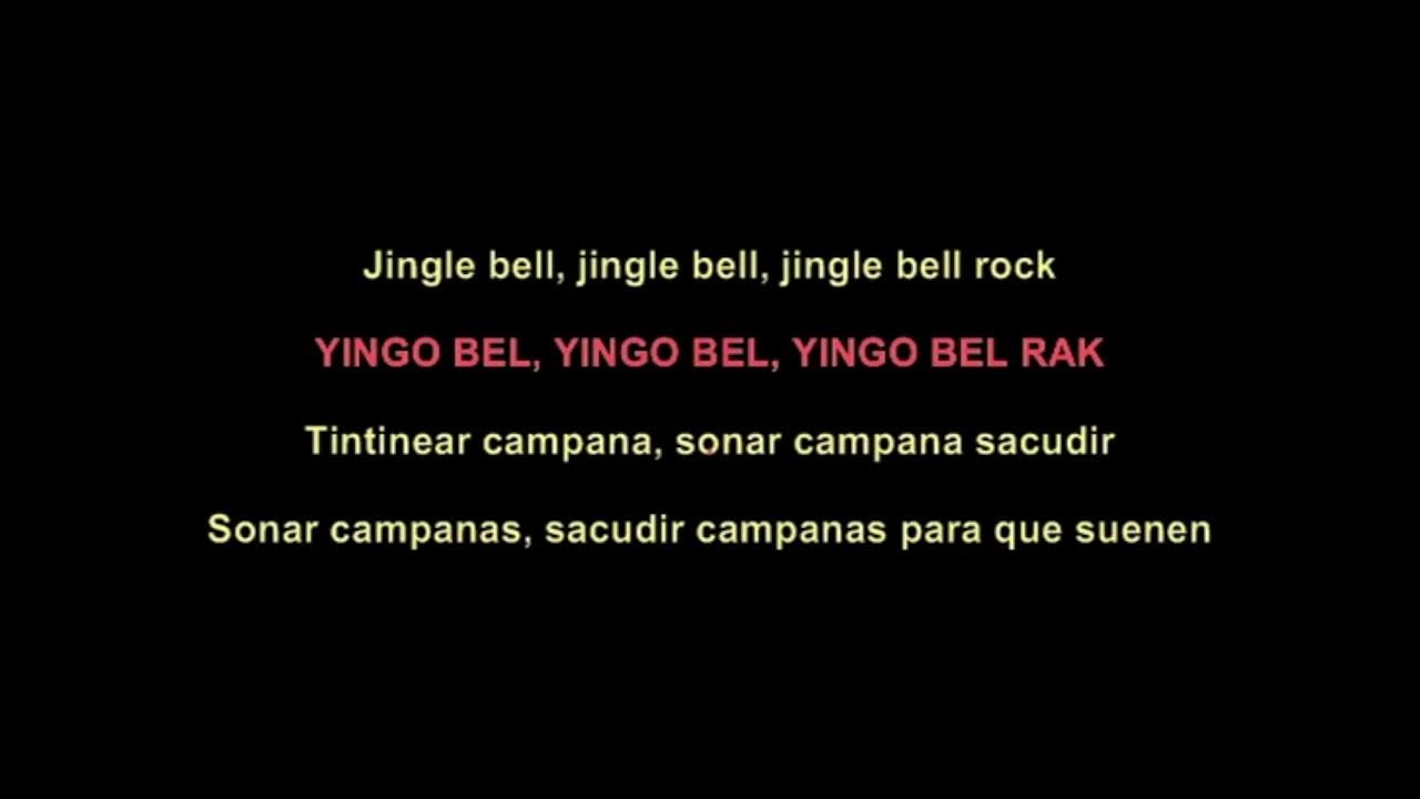 Jingle Bell Rock - Letra en Ingles y Pronunciación 